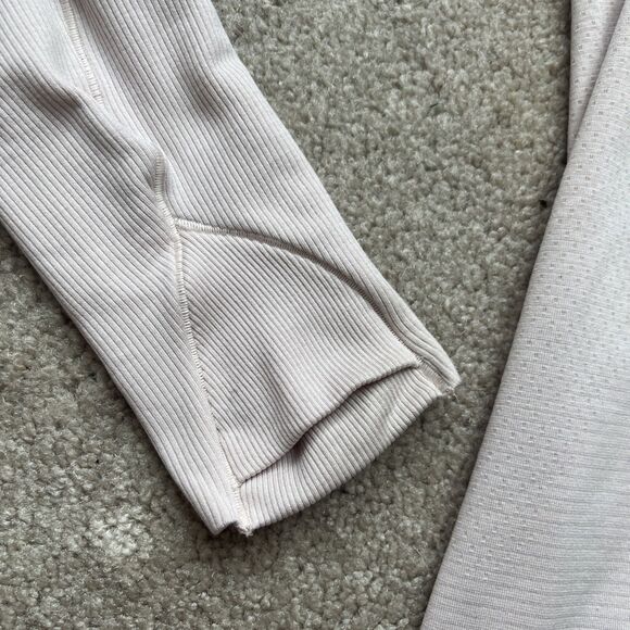 Lululemon Swiftly Tech Shirt Womens 6 Long Sleeve Running Athletic Top Baby Pink - Picture 7 of 8